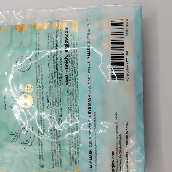 SF Glam in Paradise 3 Piece Variety Mask Set - Picture 6 of 6